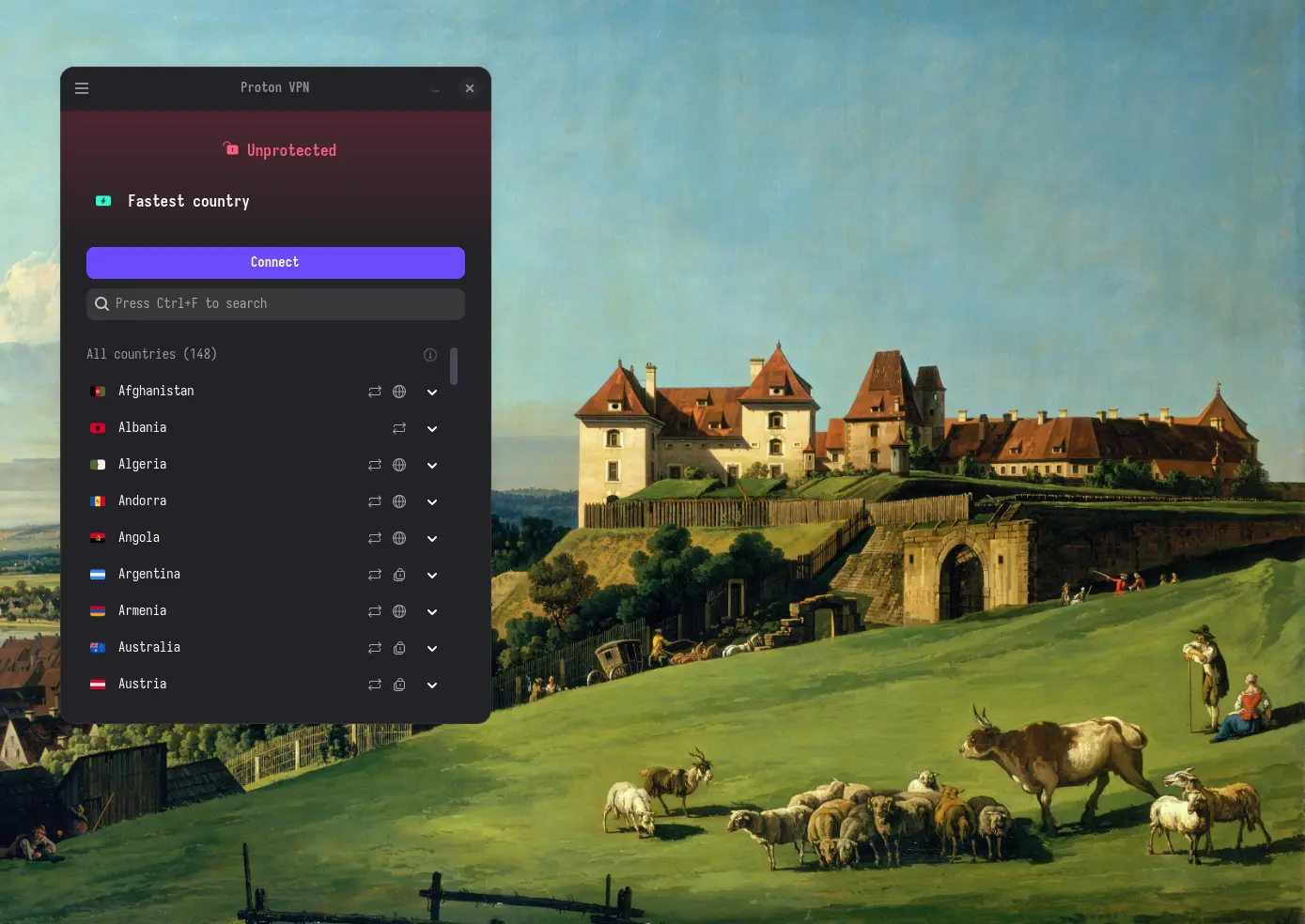 Using ProtonVPN in Sway
